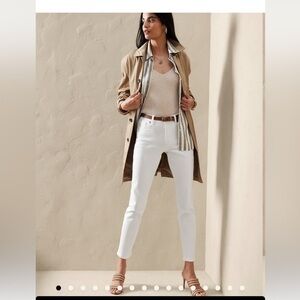 NWT Everlane Jeans Mid-Rise Skinny White